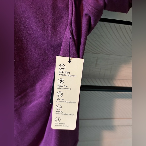 Ideology purple leggings and matching shirt - Picture 8 of 8